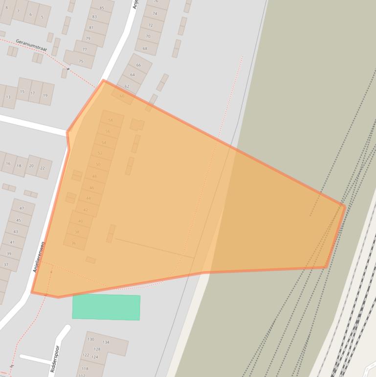 Kaart van postcodegebied 6542XW.