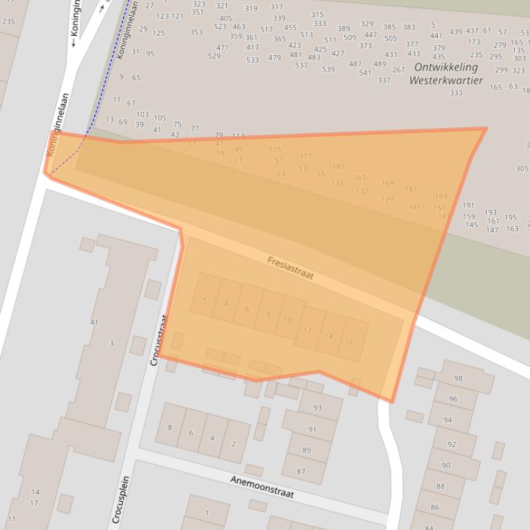 Kaart van postcodegebied 6542ZG.