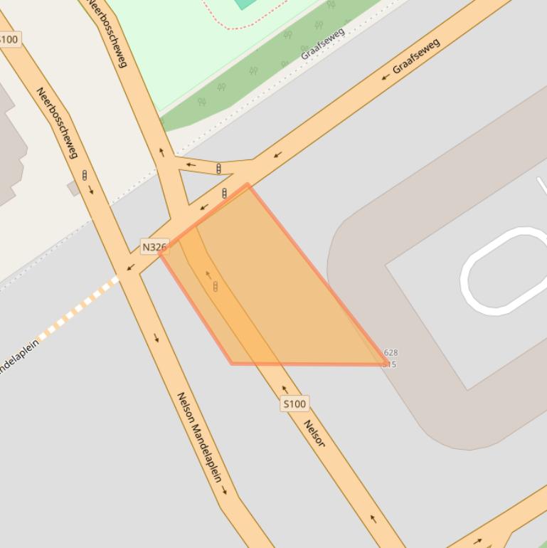 Kaart van postcodegebied 6543HE.