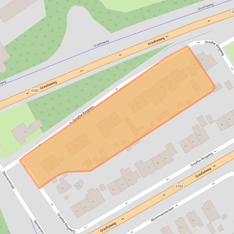 Kaart van postcodegebied 6543JM.