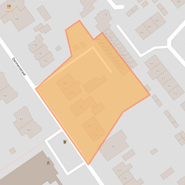 Kaart van postcodegebied 6543JX.