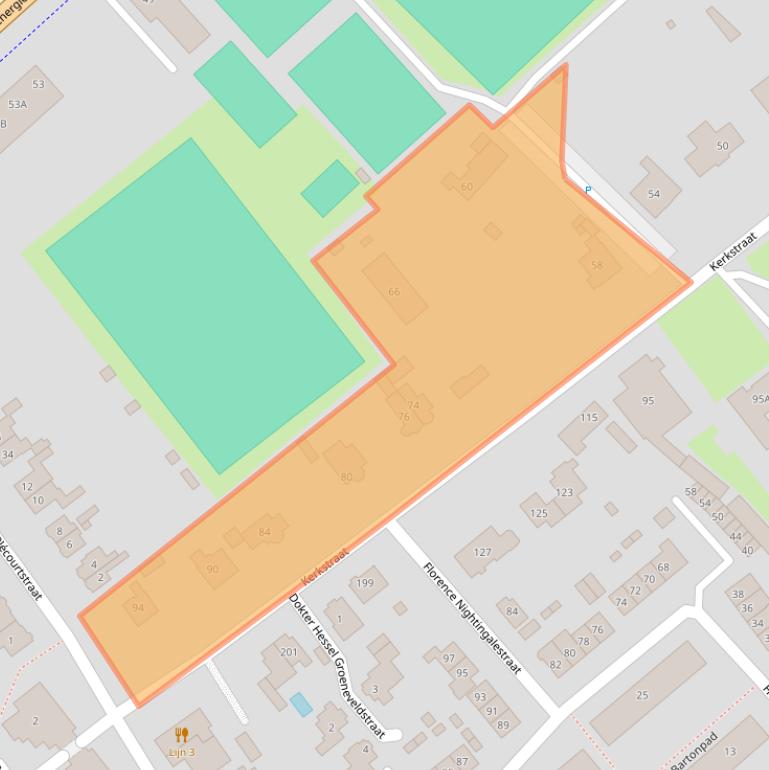 Kaart van postcodegebied 6543KL.