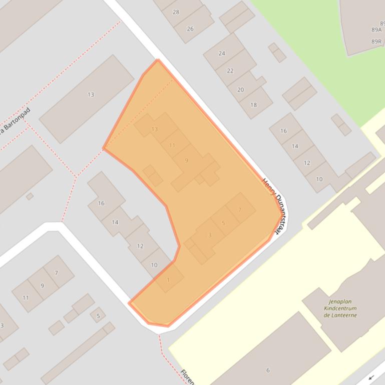 Kaart van postcodegebied 6543KN.