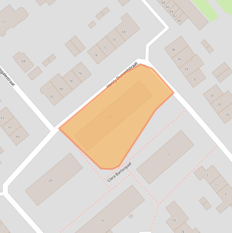 Kaart van postcodegebied 6543KP.