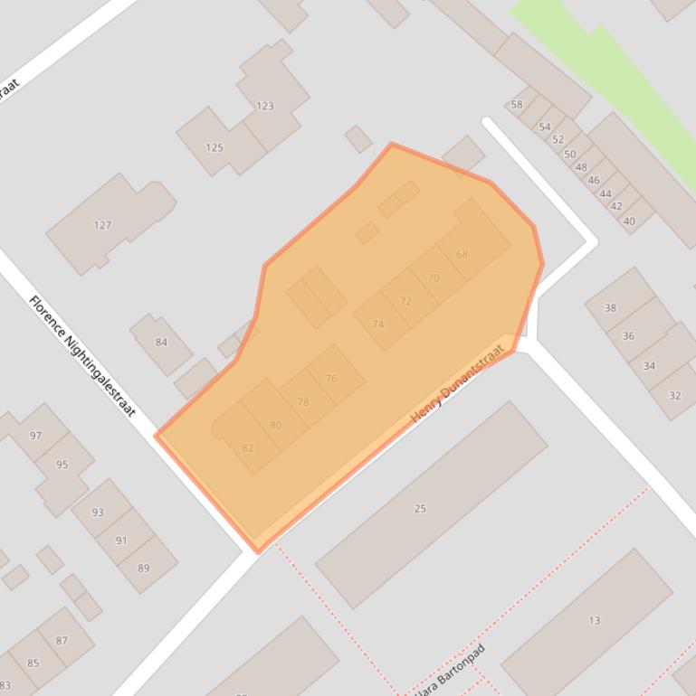 Kaart van postcodegebied 6543KS.