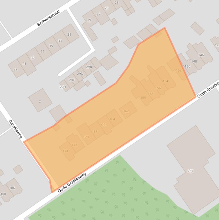 Kaart van postcodegebied 6543PW.