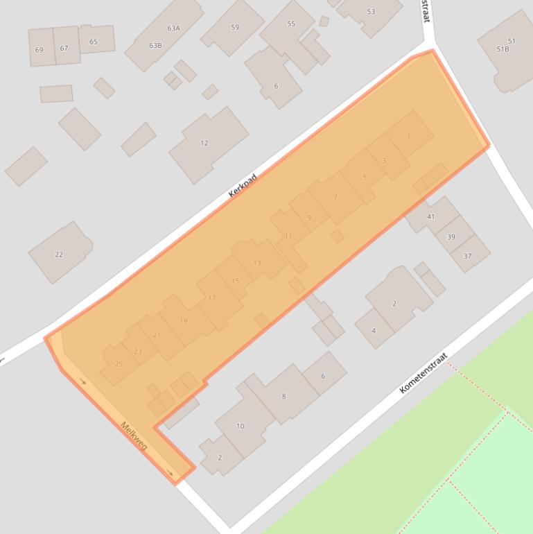 Kaart van postcodegebied 6543XM.