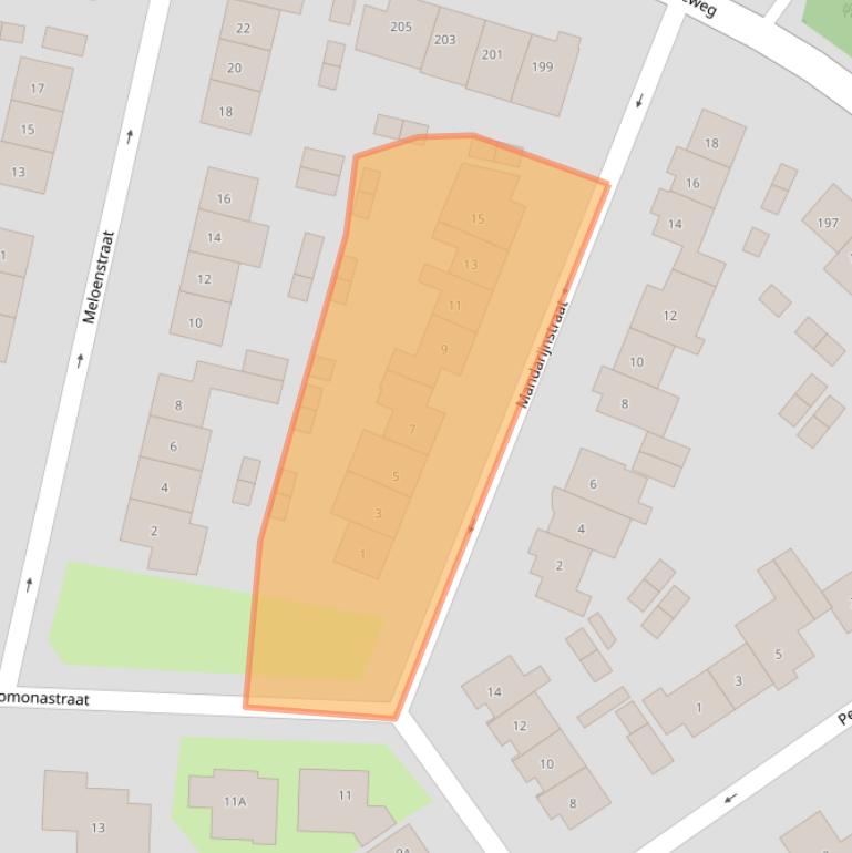 Kaart van postcodegebied 6543ZC.
