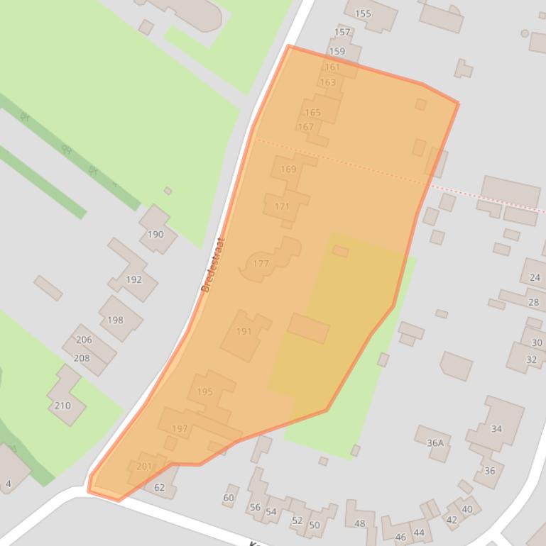 Kaart van postcodegebied 6543ZW.