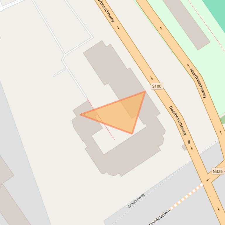 Kaart van postcodegebied 6544LC.