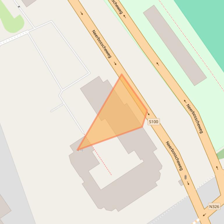 Kaart van postcodegebied 6544LE.