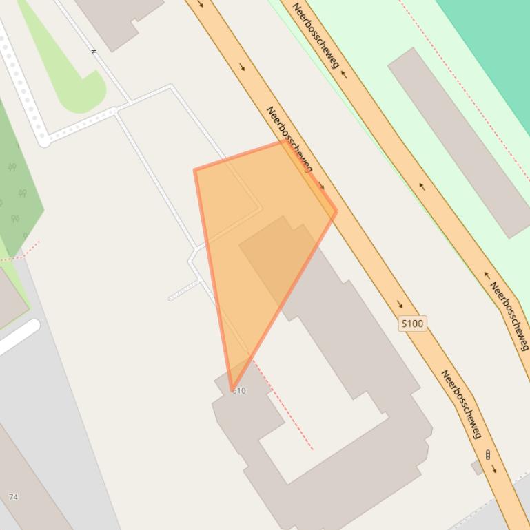 Kaart van postcodegebied 6544LH.