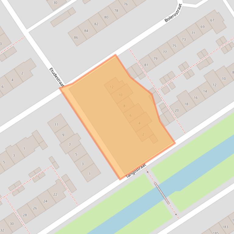 Kaart van postcodegebied 6544RS.