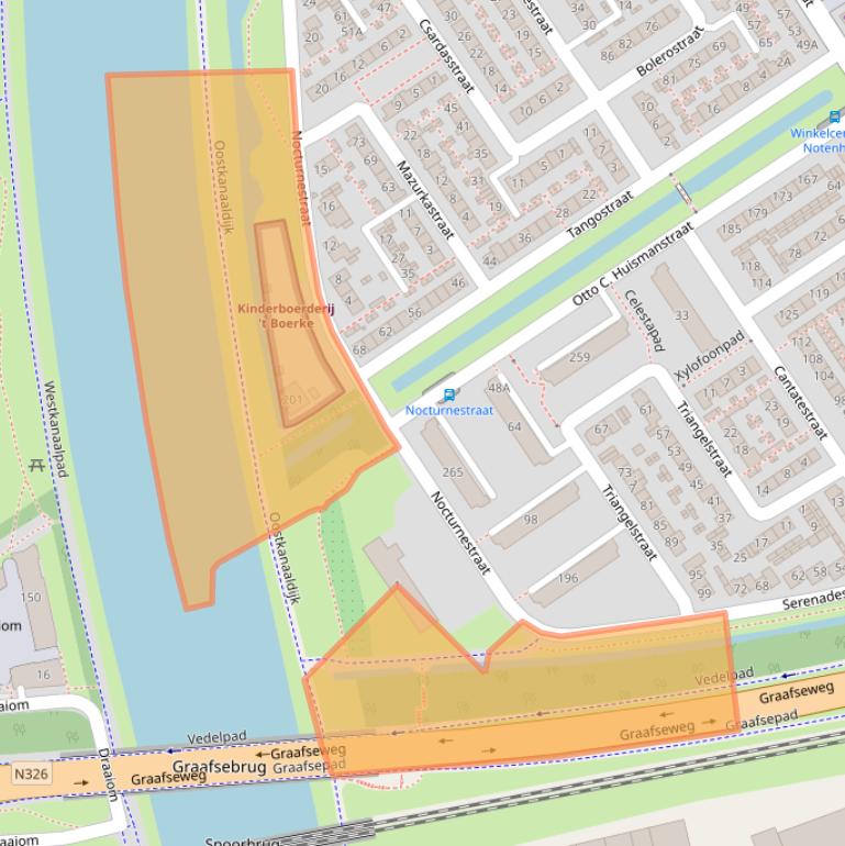 Kaart van postcodegebied 6544SN.