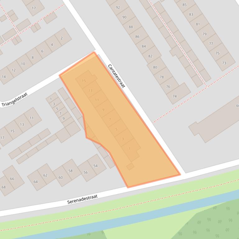 Kaart van postcodegebied 6544VS.