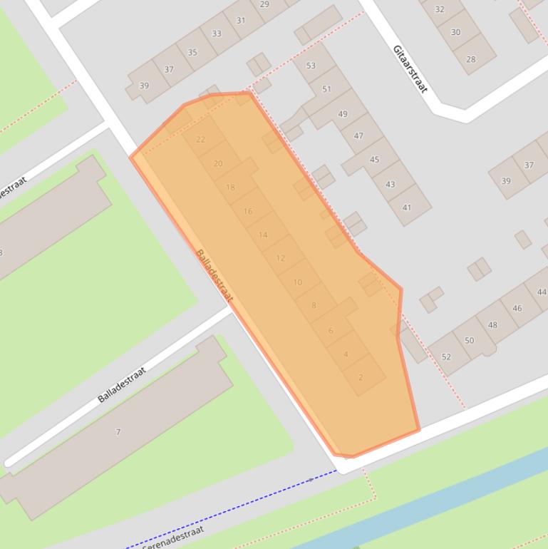 Kaart van postcodegebied 6544WT.