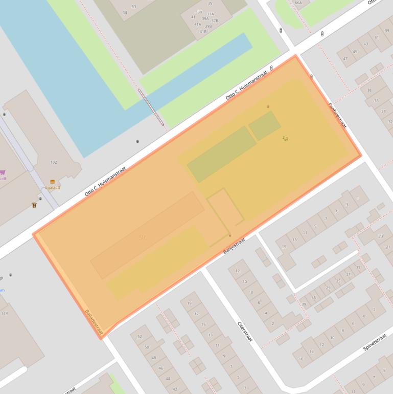 Kaart van postcodegebied 6544WZ.