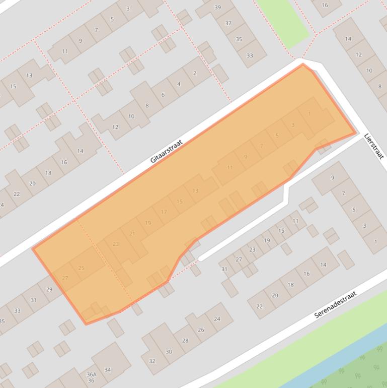 Kaart van postcodegebied 6544XA.