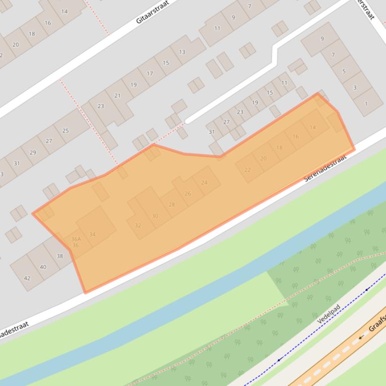 Kaart van postcodegebied 6544XL.