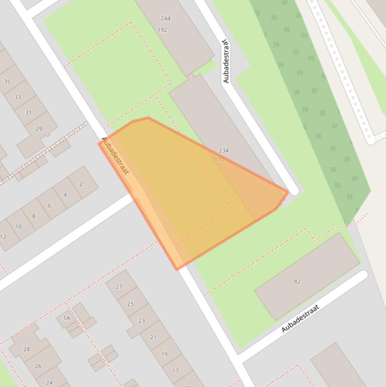 Kaart van postcodegebied 6544ZH.