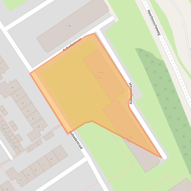 Kaart van postcodegebied 6544ZJ.