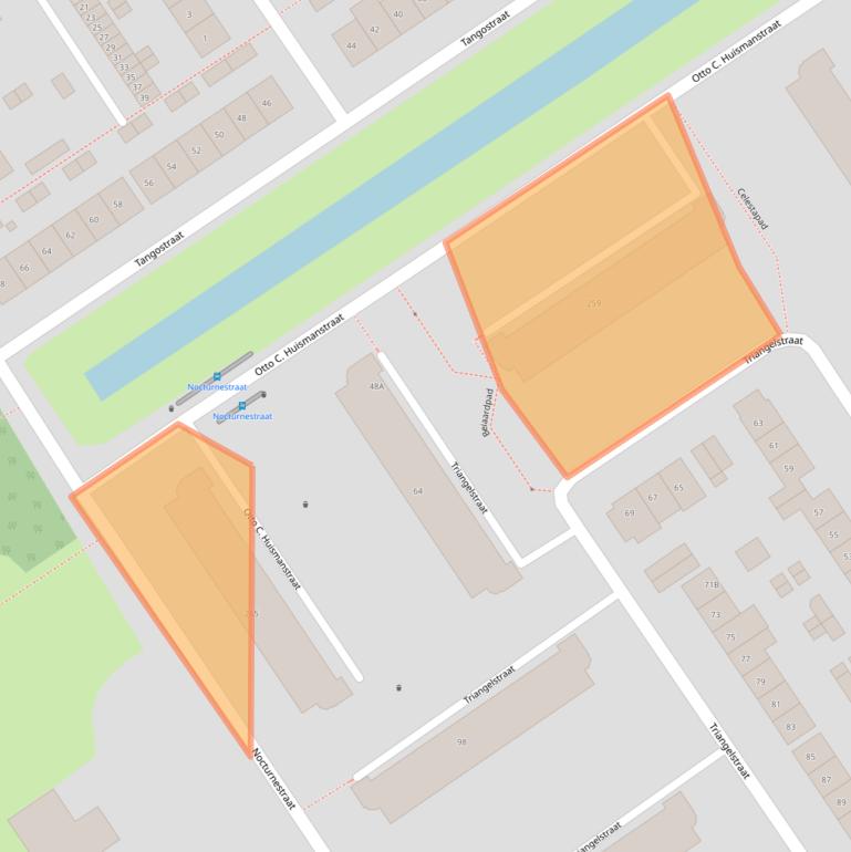 Kaart van postcodegebied 6544ZV.