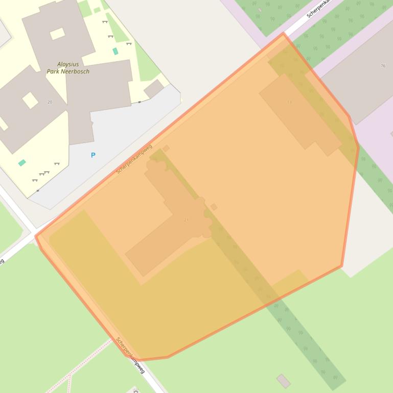 Kaart van postcodegebied 6545AK.