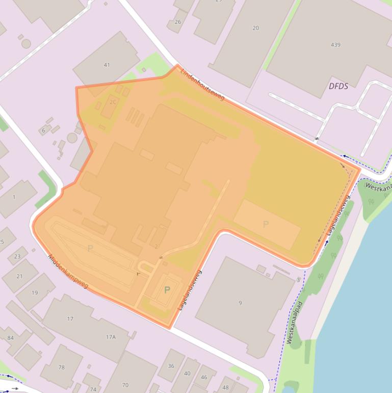 Kaart van postcodegebied 6545CJ.