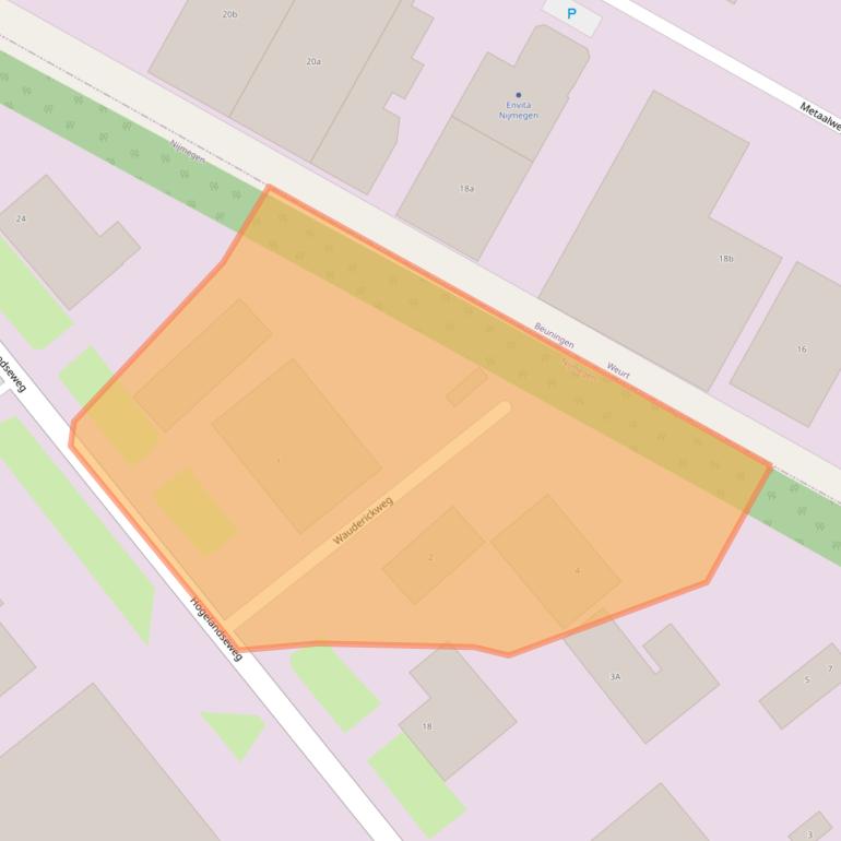 Kaart van postcodegebied 6545CK.