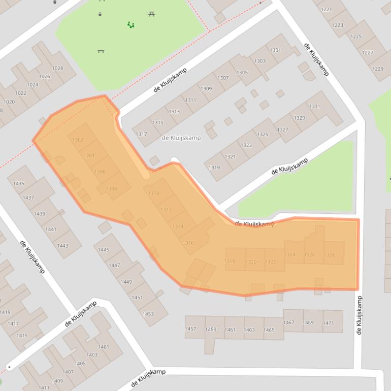 Kaart van postcodegebied 6545JN.