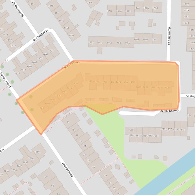 Kaart van postcodegebied 6545JS.