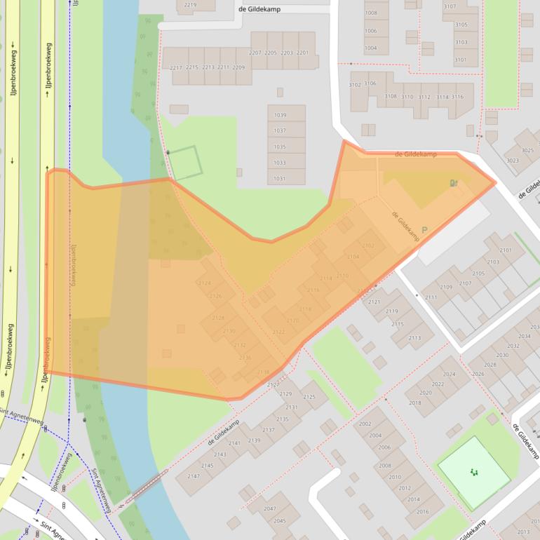 Kaart van postcodegebied 6545KG.