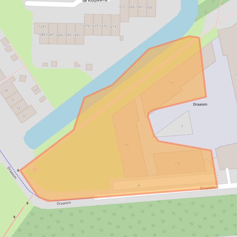 Kaart van postcodegebied 6545PC.