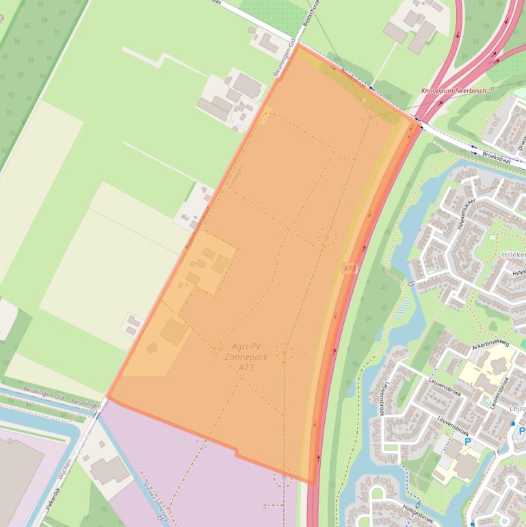 Kaart van postcodegebied 6546AK.