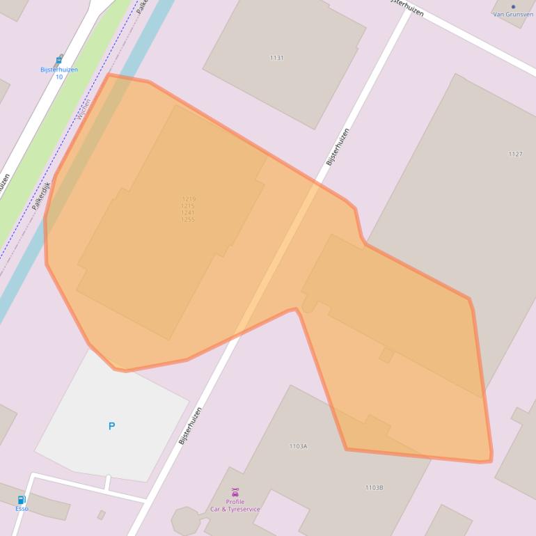 Kaart van postcodegebied 6546AV.