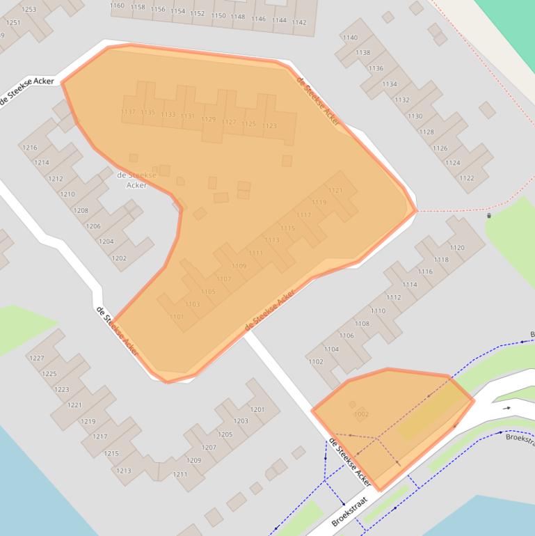 Kaart van postcodegebied 6546DA.