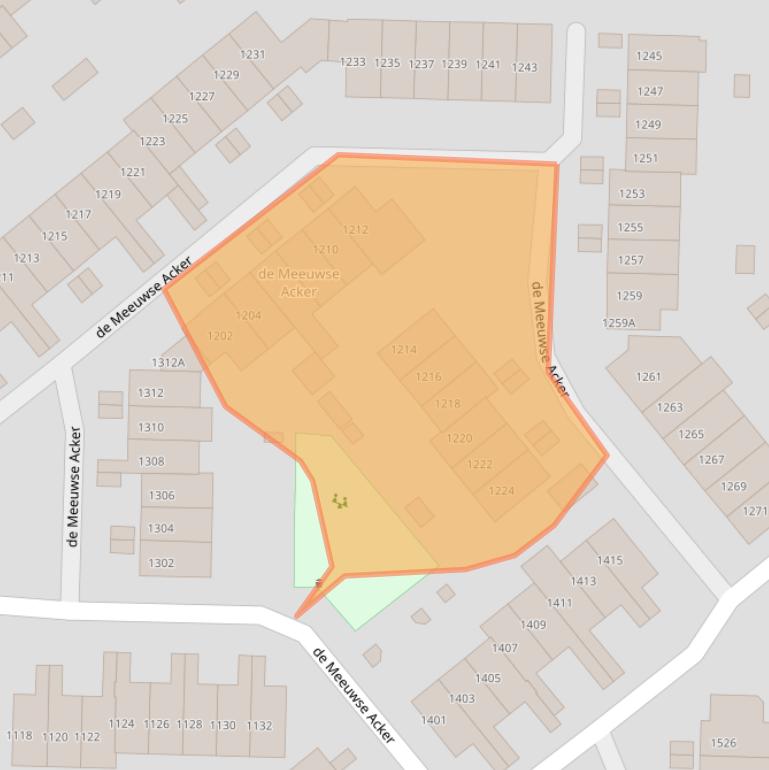 Kaart van postcodegebied 6546DL.