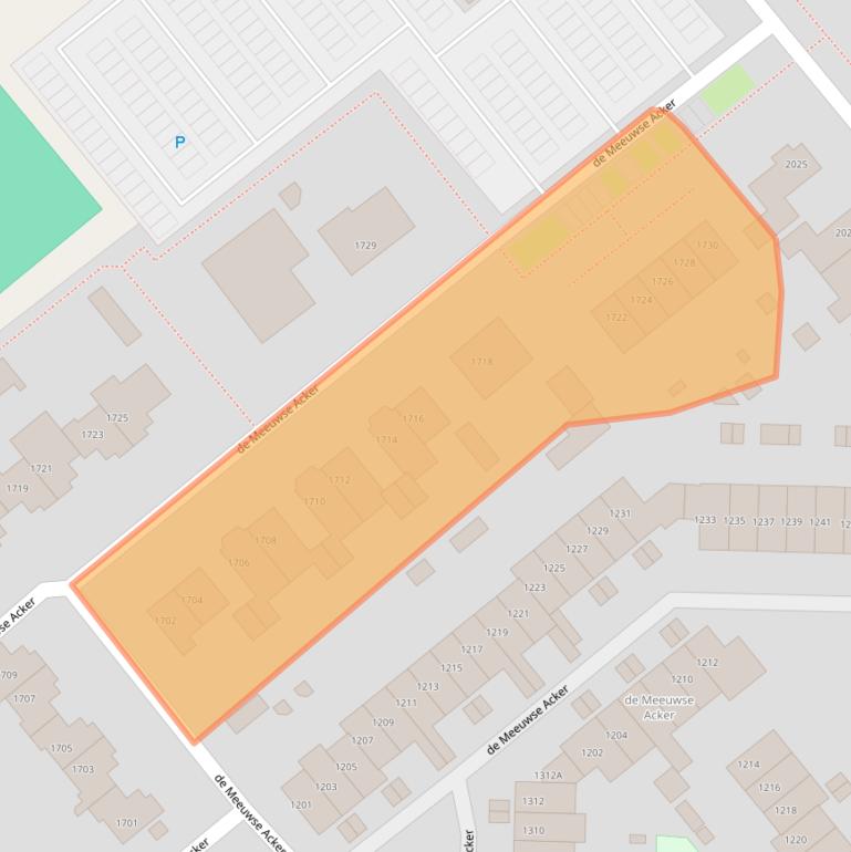 Kaart van postcodegebied 6546DV.