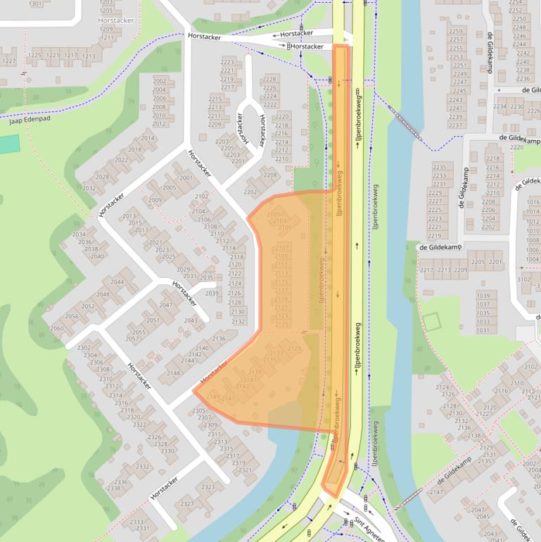 Kaart van postcodegebied 6546GE.