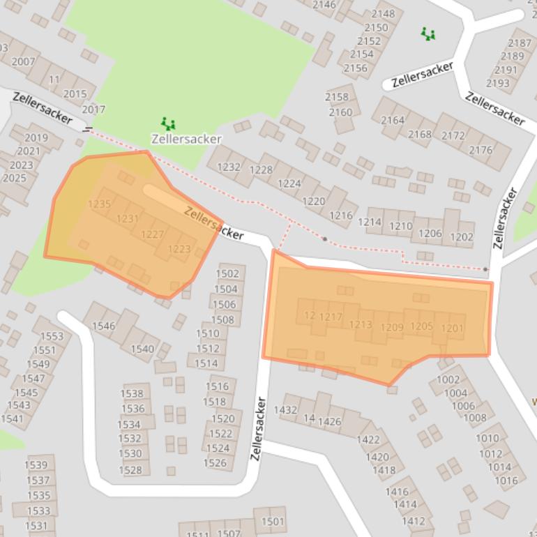 Kaart van postcodegebied 6546HJ.