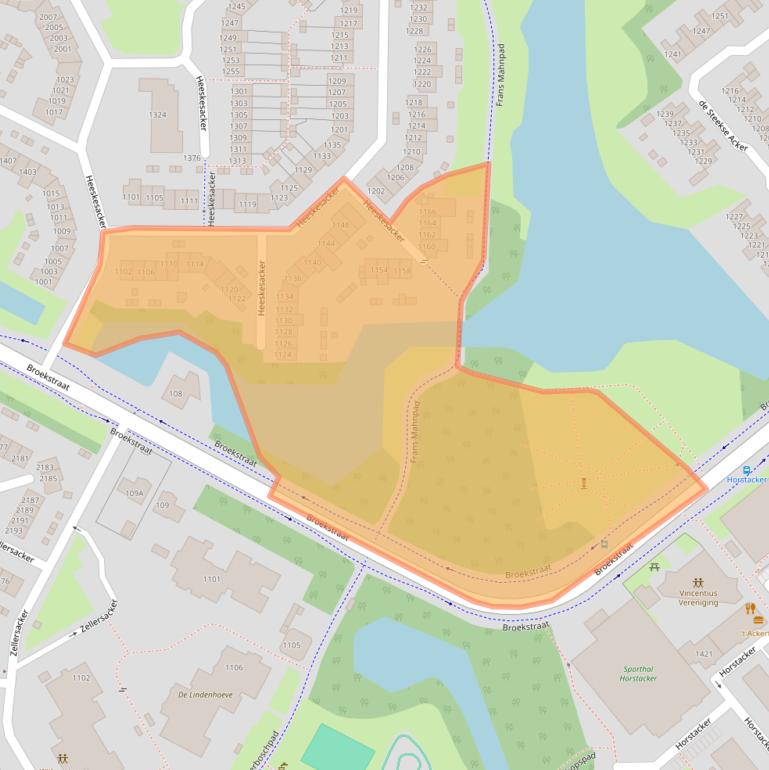 Kaart van postcodegebied 6546JC.