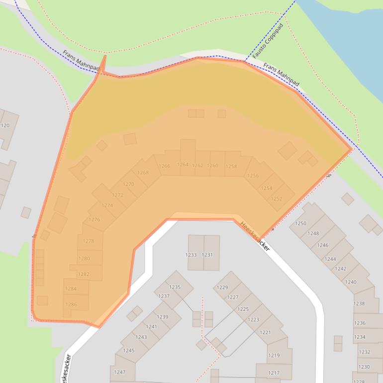 Kaart van postcodegebied 6546JG.