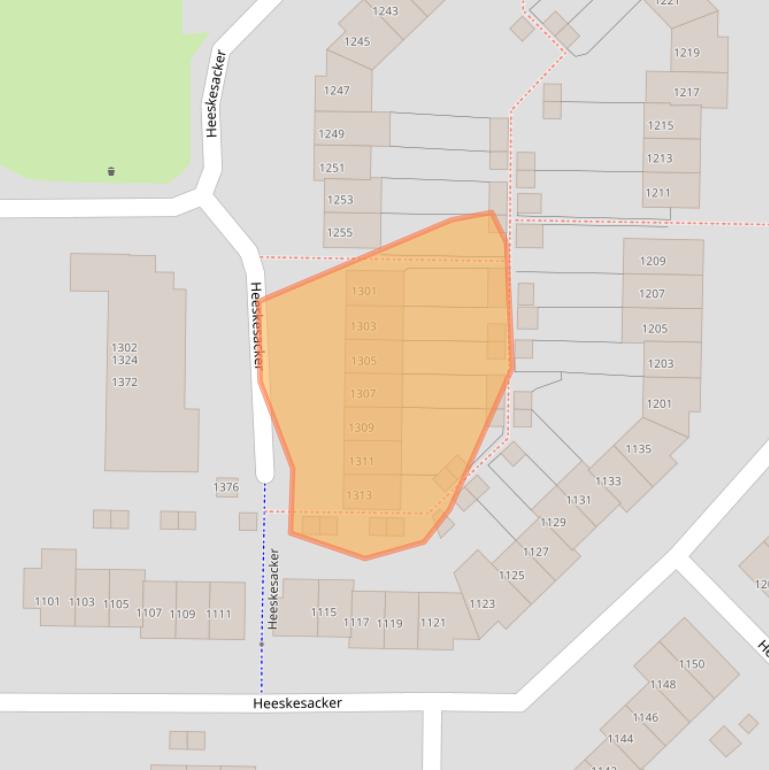 Kaart van postcodegebied 6546JH.