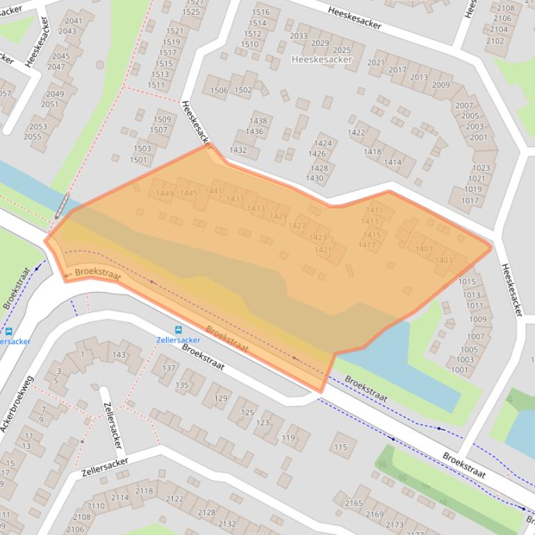 Kaart van postcodegebied 6546JK.