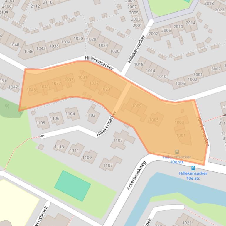Kaart van postcodegebied 6546KA.
