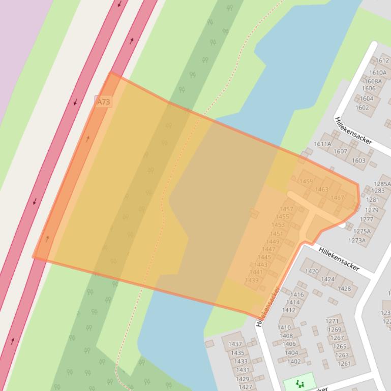 Kaart van postcodegebied 6546KK.