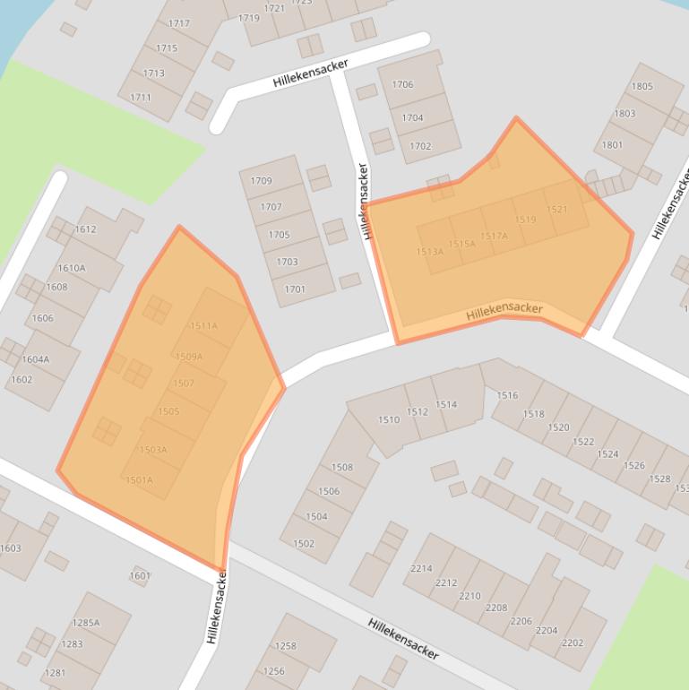Kaart van postcodegebied 6546KN.