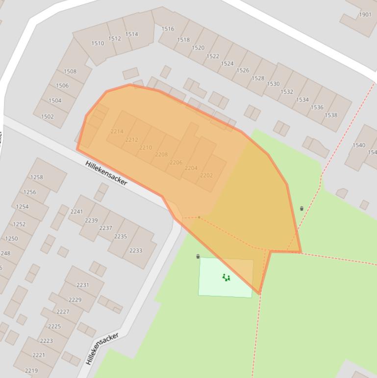 Kaart van postcodegebied 6546LG.