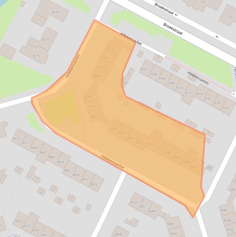 Kaart van postcodegebied 6546LM.