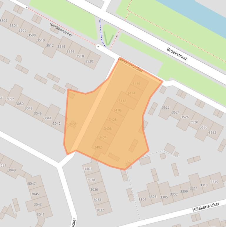 Kaart van postcodegebied 6546LW.